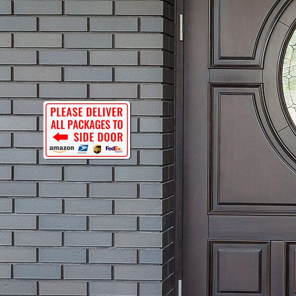 Bestylez delivery sign weather-resistant panel suitable for outdoor use