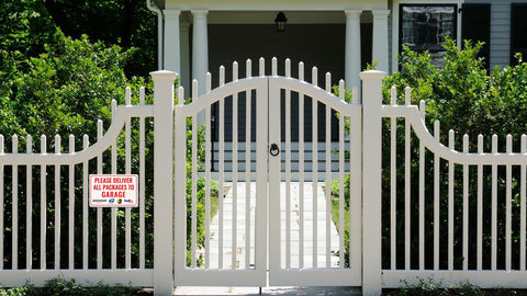 Bestylez garage delivery sign outdoor weatherproof design resists fading in sunlight