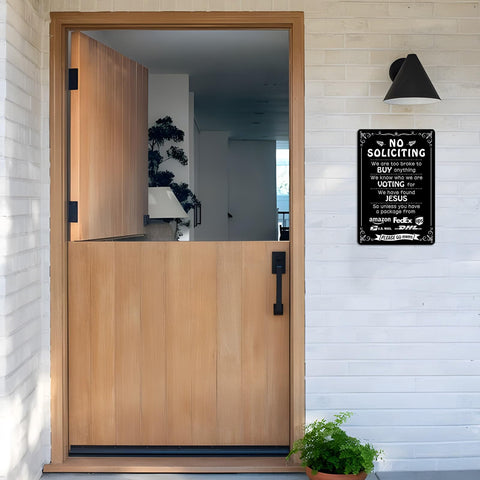Bestylez metal sign withstands weather for outdoor display.