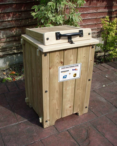 Bestylez please place packages sign guides deliveries outdoors.