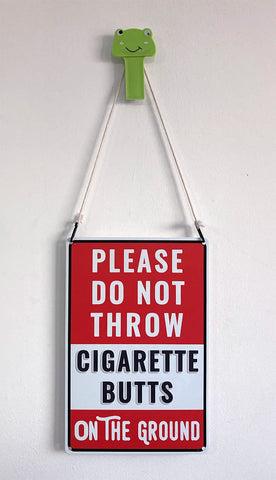 Bestylez sign with pre-drilled holes enables quick, secure mounting.