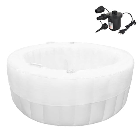 Besutosera birth pool creamy marshmallow provides a comfortable home birth environment.