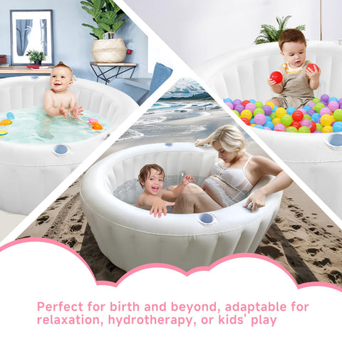 Besutosera birth pool compact storage for easy transition between uses