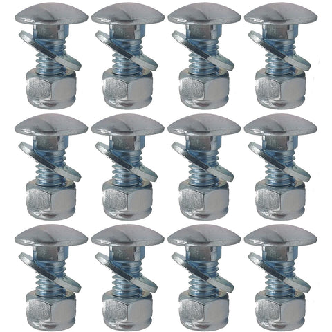 BETAM skid shoe bolts with nuts and washers for snow blower maintenance