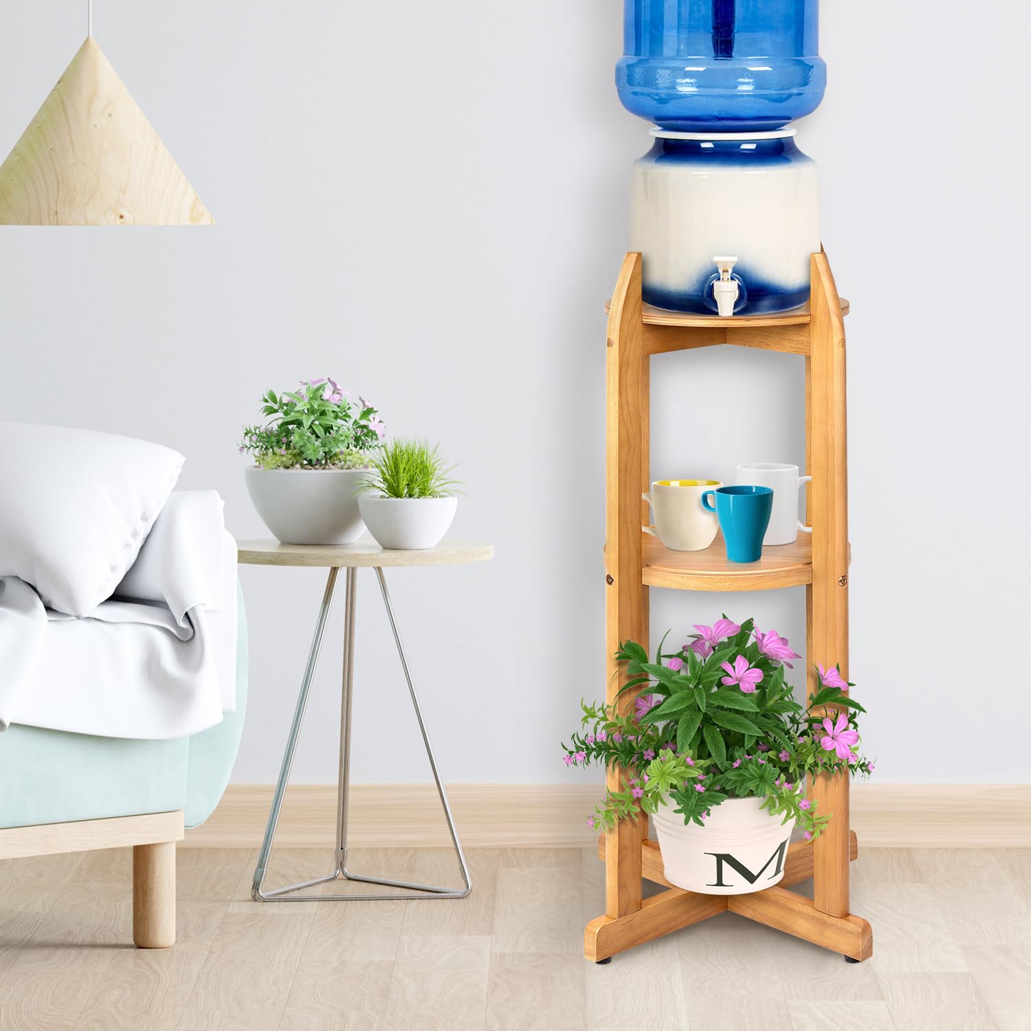 BETSEO stand used as garden plant stand for decor