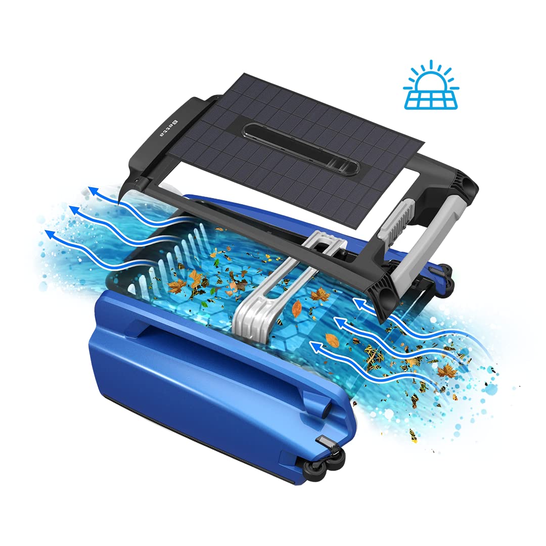 Betta SE solar skimmer quick recharge visible under direct sun