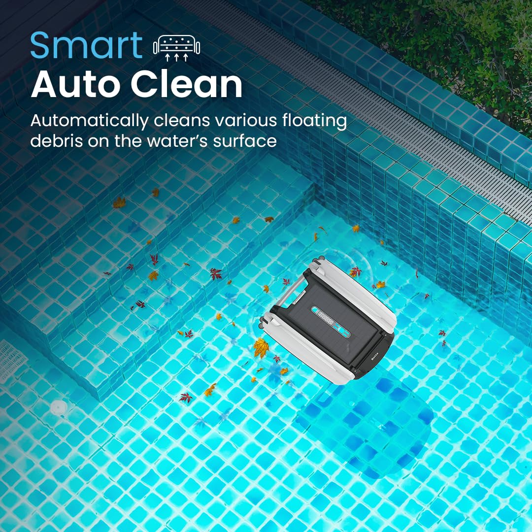 Betta SE solar skimmer twin SCT motors power efficient surface cleaning.