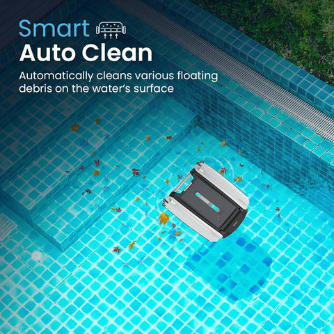 Betta SE solar skimmer twin SCT motors power efficient surface cleaning.