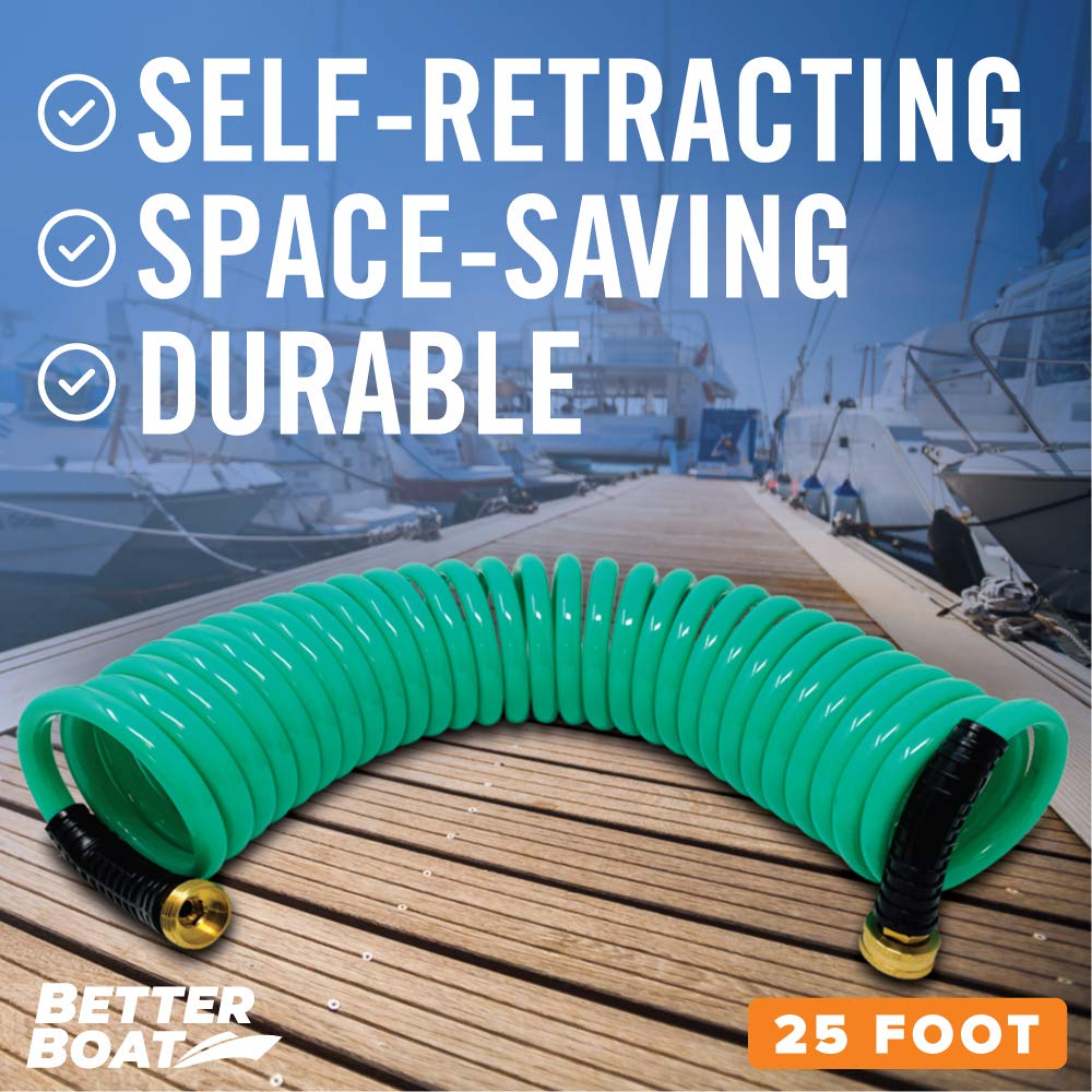 Better Boat three-quarter-inch brass connectors resist corrosion for reliable connections.