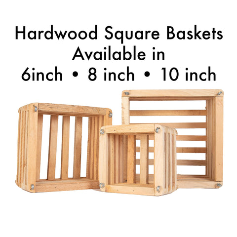 Better-Gro Sun Bulb 52720 drainage-focused wooden basket for versatile planting.