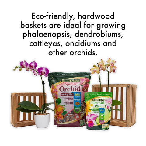 Better-Gro Sun Bulb 52720 handcrafted cedar basket texture and natural finish.