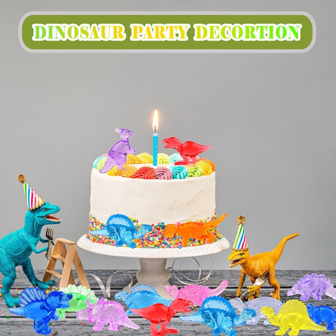 BETURETOP tiny dinos are durable, waterproof, ideal for outdoor fairy garden decor.
