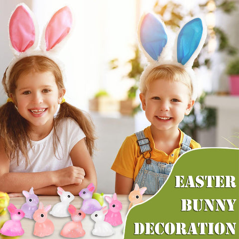BETURETOP durable resin bunny decor stays sturdy through seasonal use.
