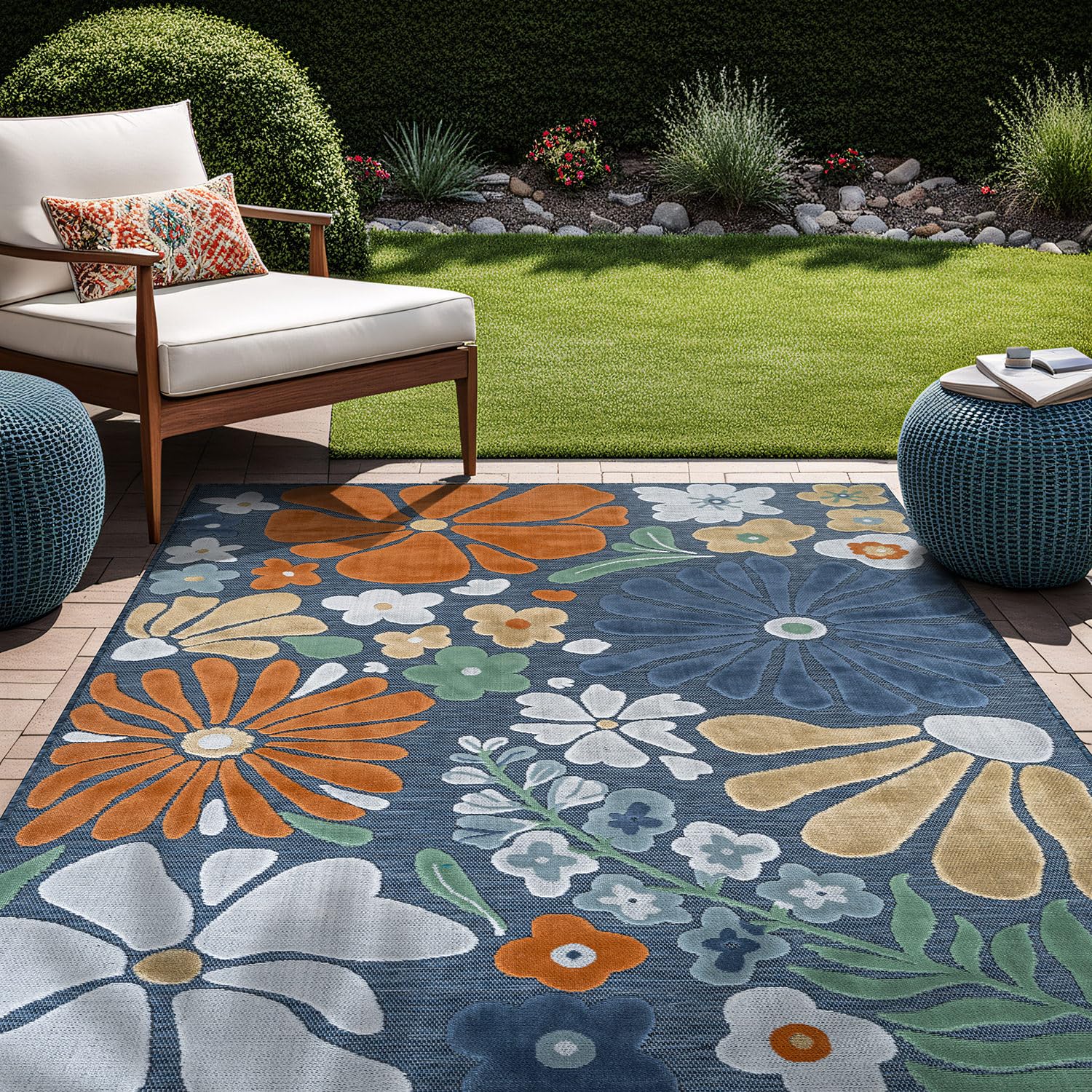 Beverly Rug kid and pet friendly; non-shedding surface for households.