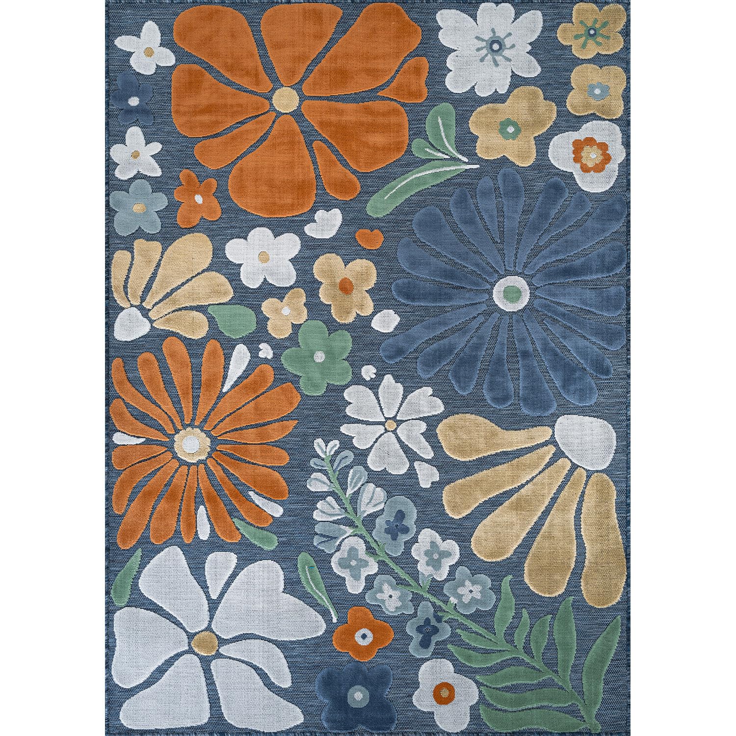 Beverly Rug soft polypropylene weave; low-pile and comfortable for any space.
