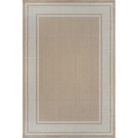 Beverly Rug waterproof outdoor rug closeup weave shows durable, stain-resistant construction