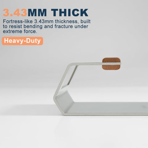 BEVISS reinforced 3.4 mm steel body for durability