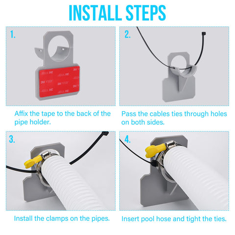BEWAVE replacement hose improves water flow and filtration setup.