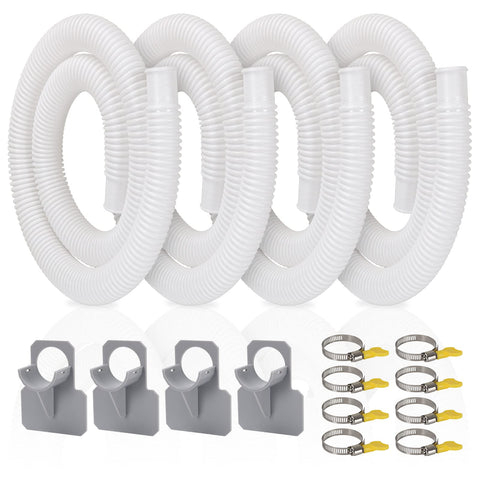 BEWAVE pool pump hose, 1.25-inch diameter, for above-ground pools.