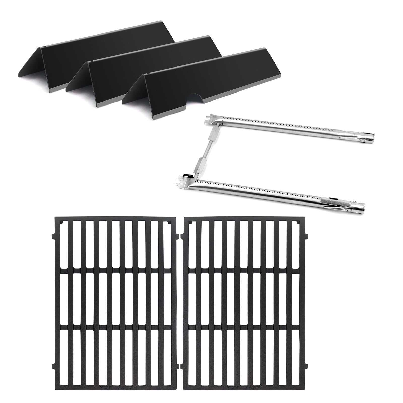 Bewesazy flavorizer bars for Weber Spirit 200-series, deliver even heat and enhanced flavor.