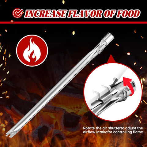 Bewesazy Genesis bars fit Genesis 300-series grills for even cooking.