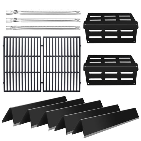 Bewesazy Genesis flavorizer bars 5-pack for Weber Genesis 300 series, promoting even heat.