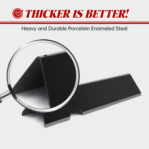 Bewesazy smooth-surface flame guards resist high heat for durability.