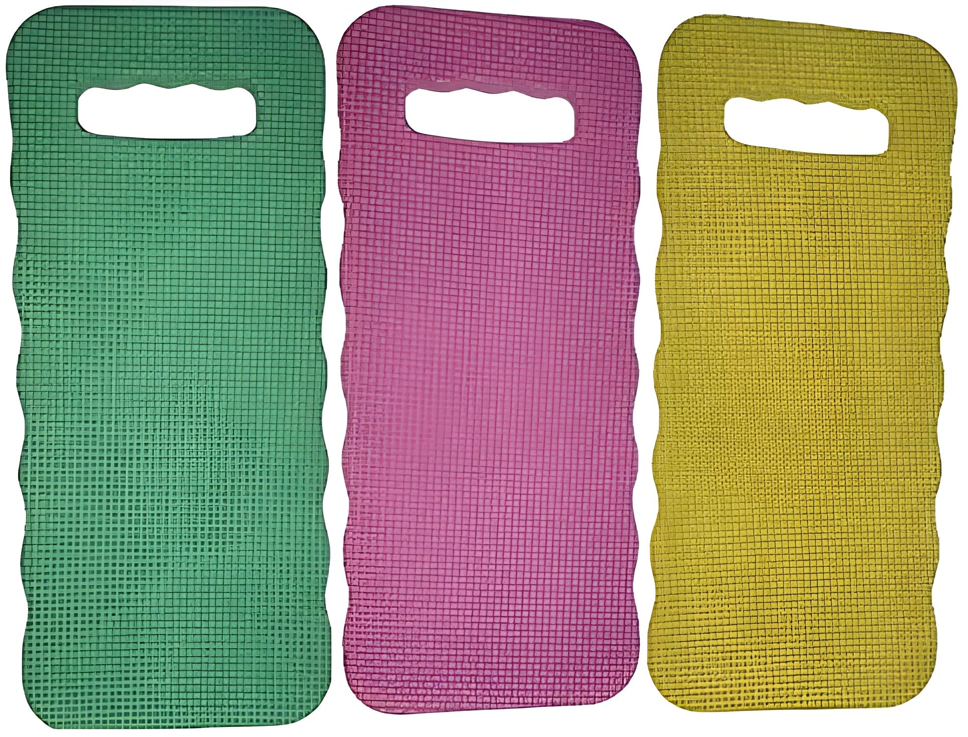 Bexter foam garden kneeling pad blue front view for comfortable kneeling during gardening.