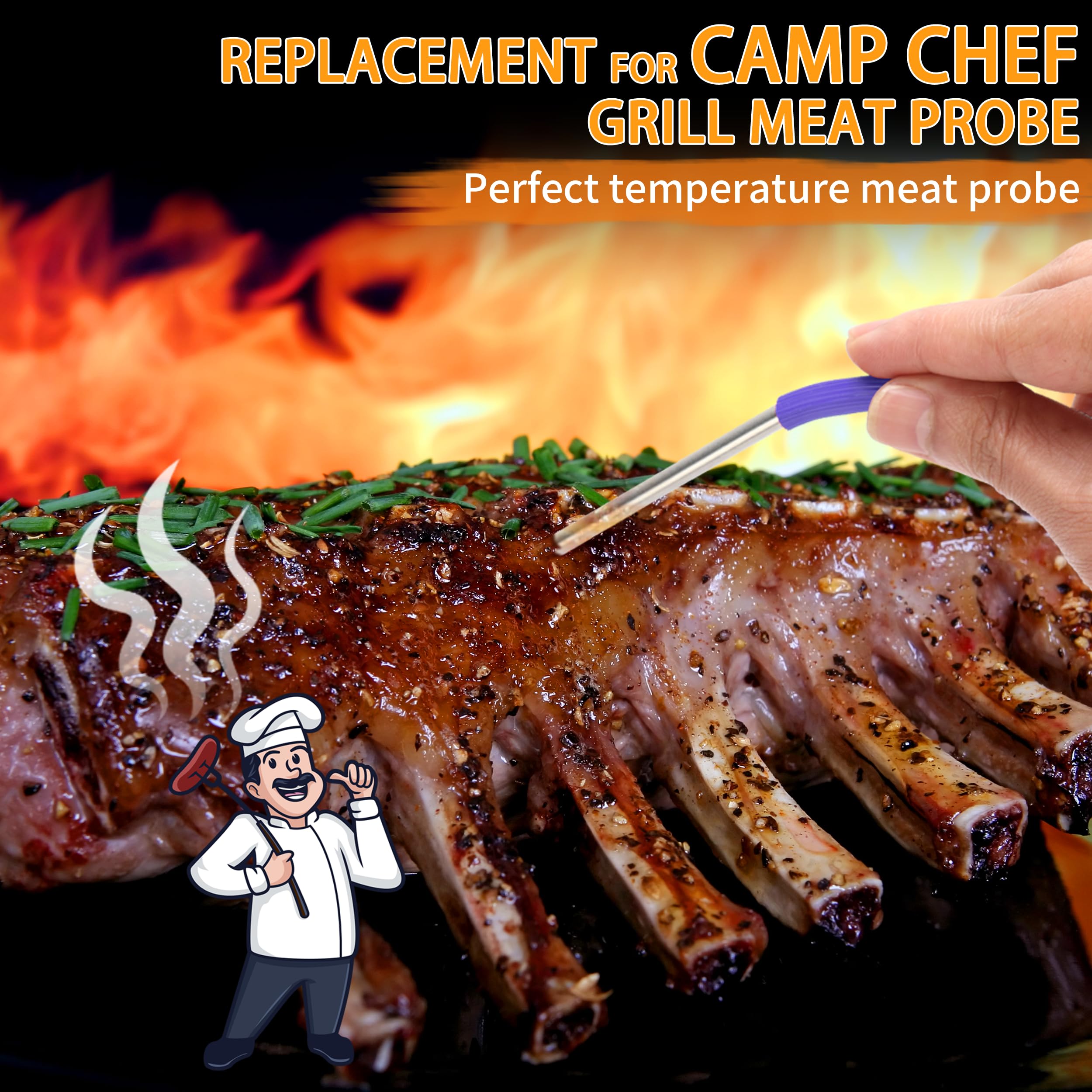 Bezmaksas temperature readings support doneness across poultry beef and fish