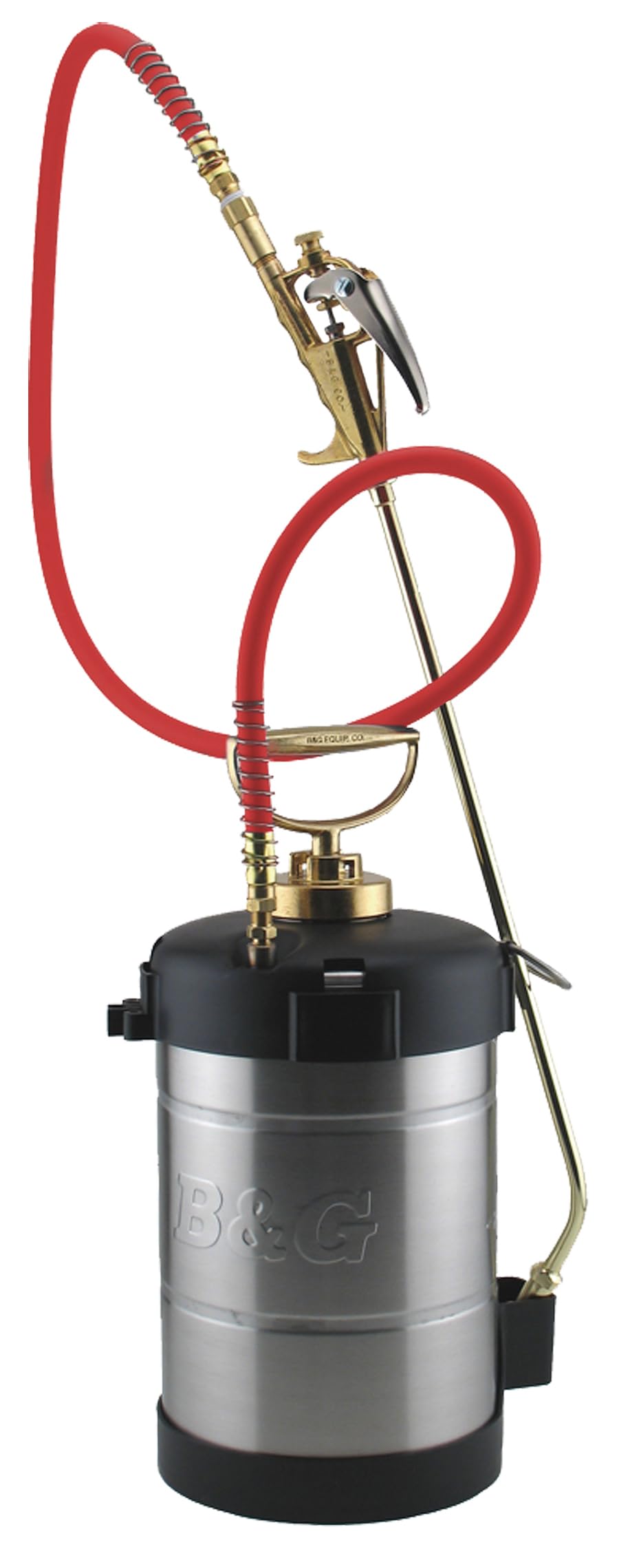 B&G Primeline 1gal stainless tank shown for durable field use