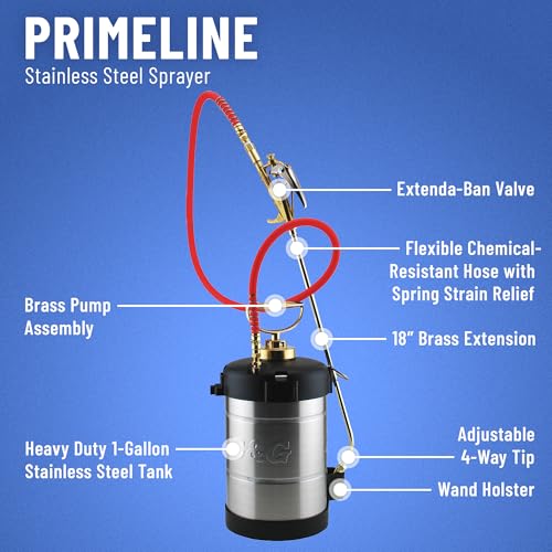 B&G Primeline Extenda-Ban valve with 18-inch brass extension for precise reach