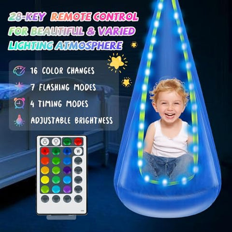 Bghdas LED remote control to change colors and lighting modes