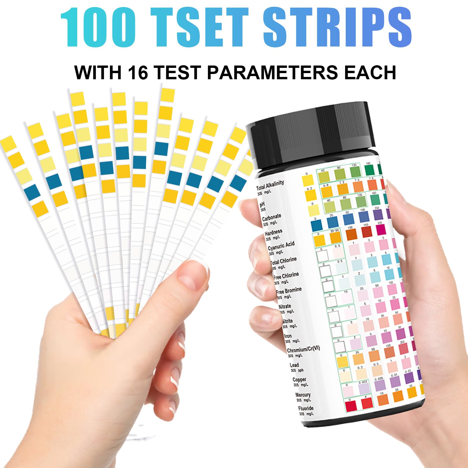 Bgieaug kit tests well water for contaminants and quality cues.