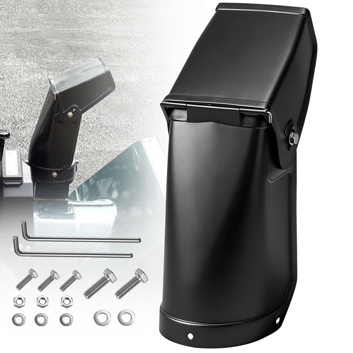BianXiao chute assembly compatible with MT325847MA for reliable winter snow removal.