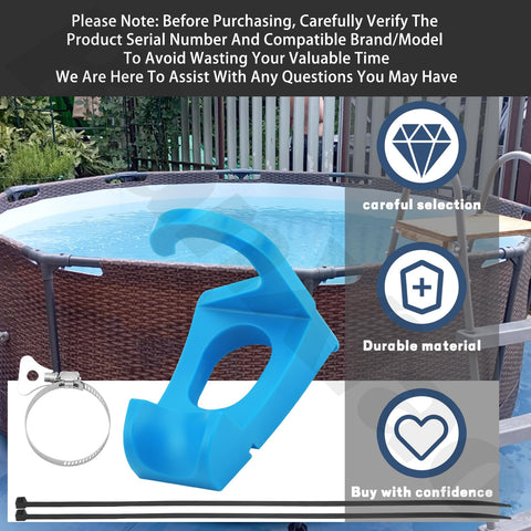 BianXiao quick-install pool pipe holders for easy setup