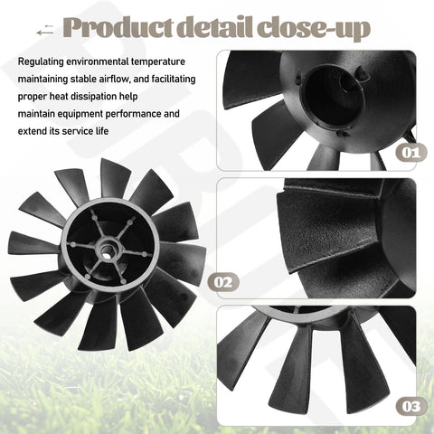 BIBIJIE blower fan installed on equipment demonstrates simple replacement.