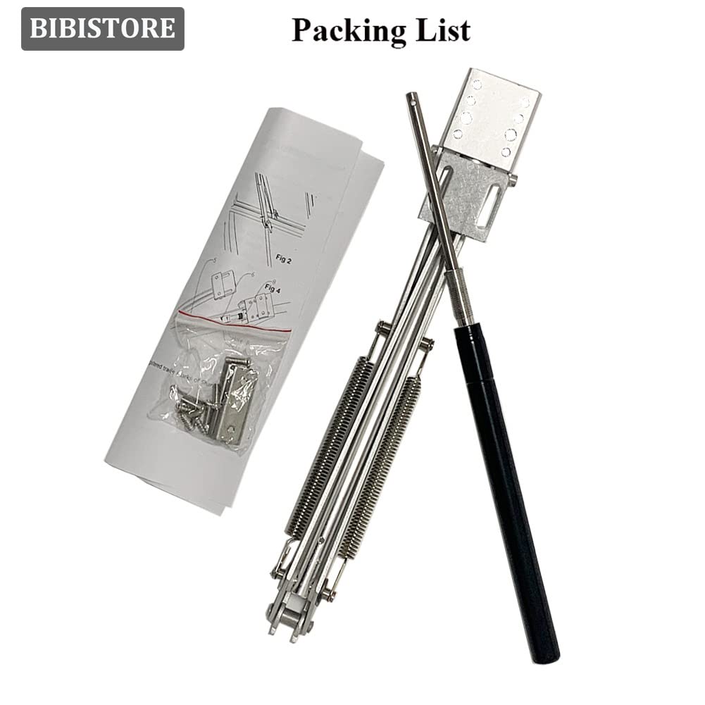 BIBISTORE easy-install clamp and screw option for mounting.