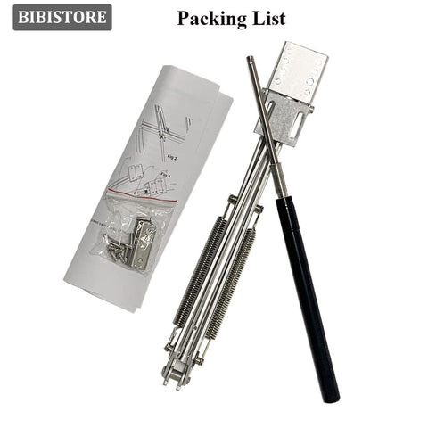 BIBISTORE easy-install clamp and screw option for mounting.