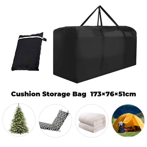 Bicherub outdoor storage bag with Oxford fabric for long-lasting weather resistance