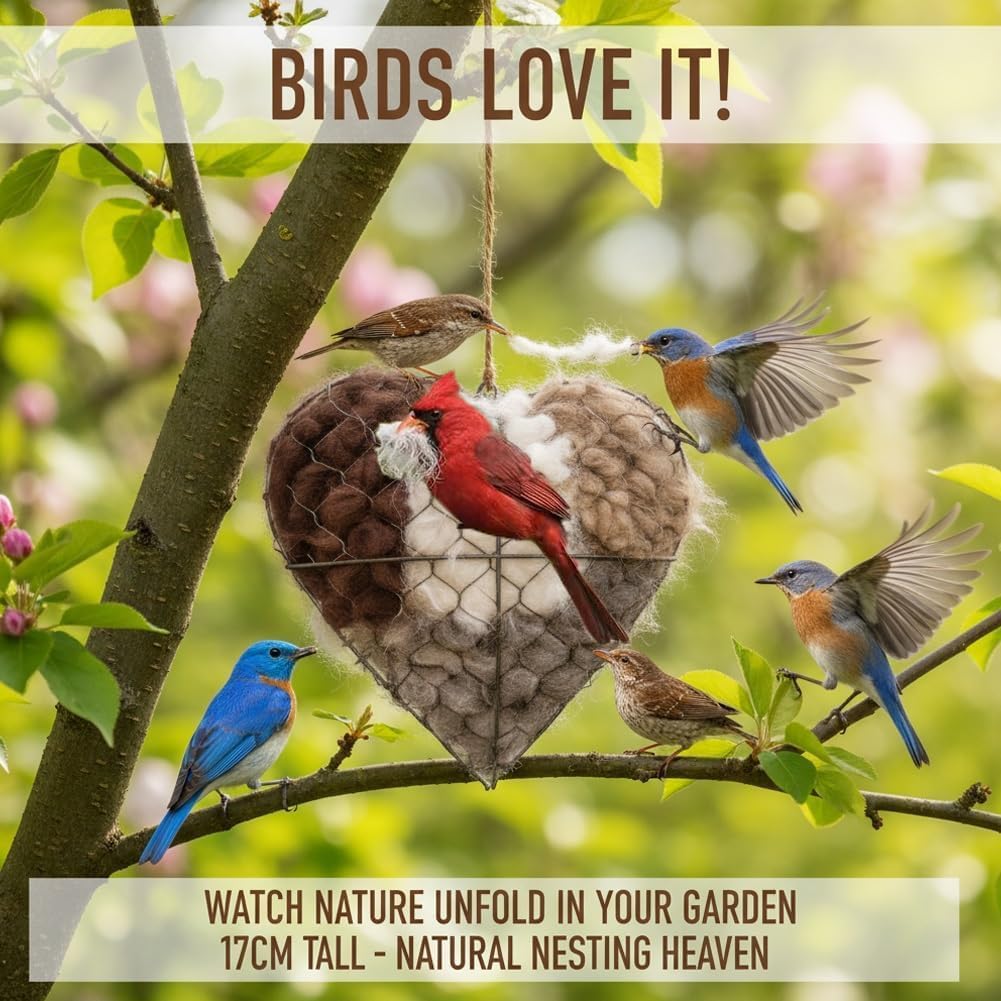 Bicotand Winter Tree Shelter for Birds provides a cozy outdoor refuge in cold months