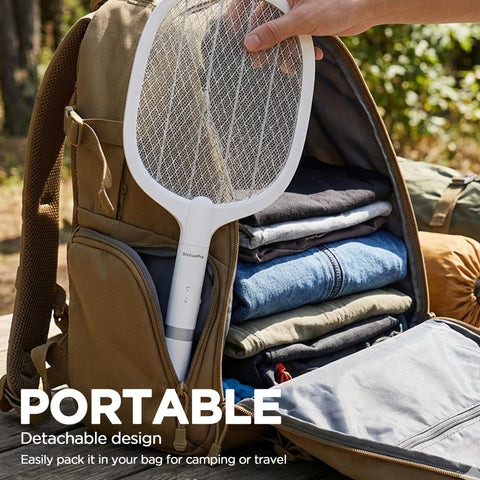 Safe metal mesh guards against accidental shocks.