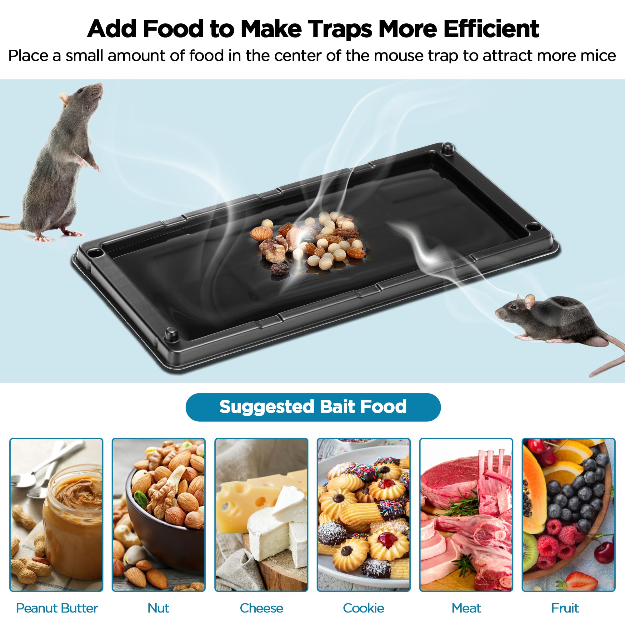 BietrunPro glue traps last up to a year under normal conditions.