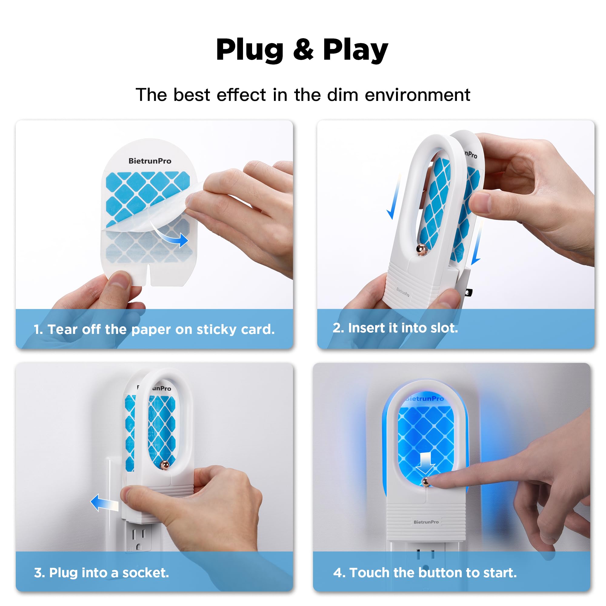 BietrunPro replacement cartridges support maintenance every 15 days.