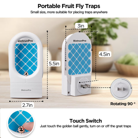 BietrunPro trap operating quietly without fans in living spaces.