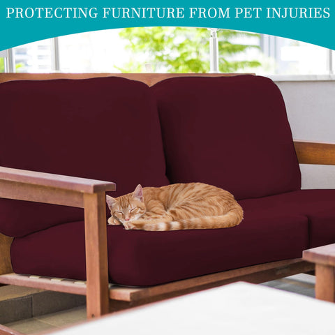 BIETYONE durable colorfast cushion cover—retains color and shape across seasons.