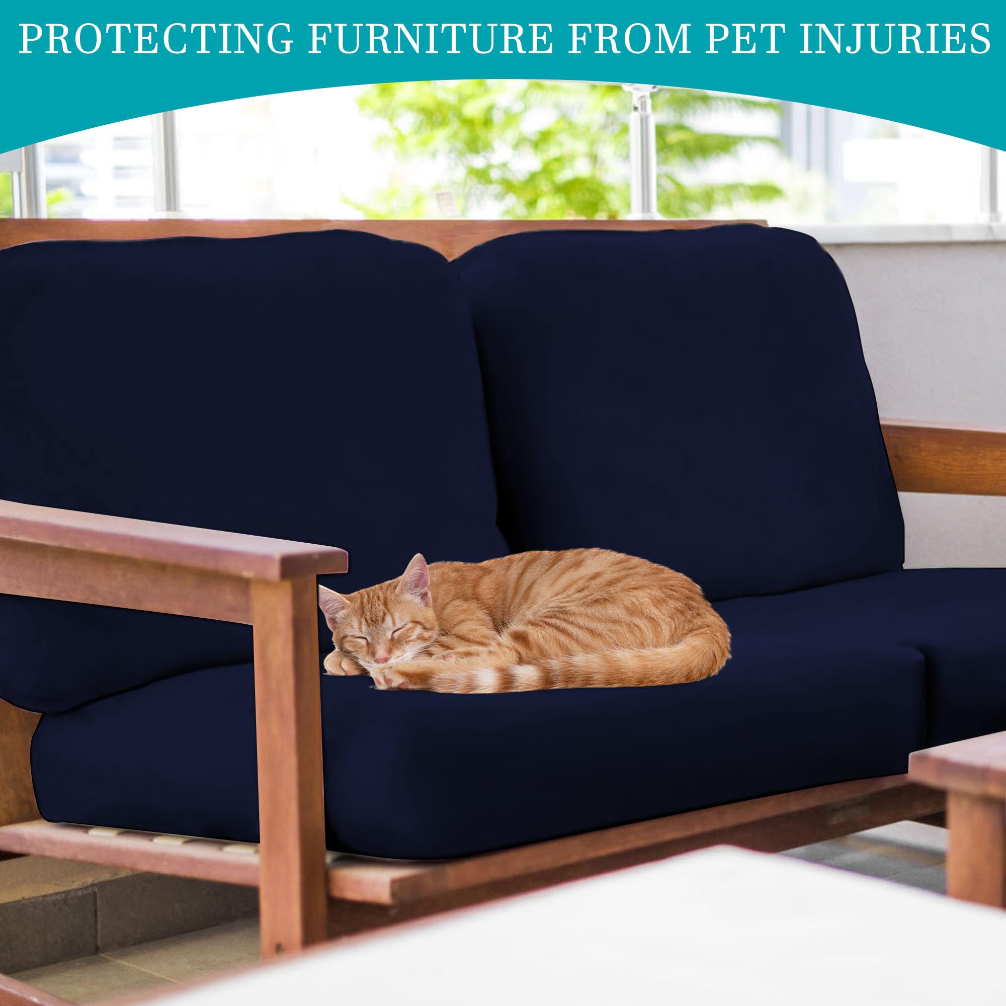 BIETYONE easy-care cushion cover is reusable and long lasting.
