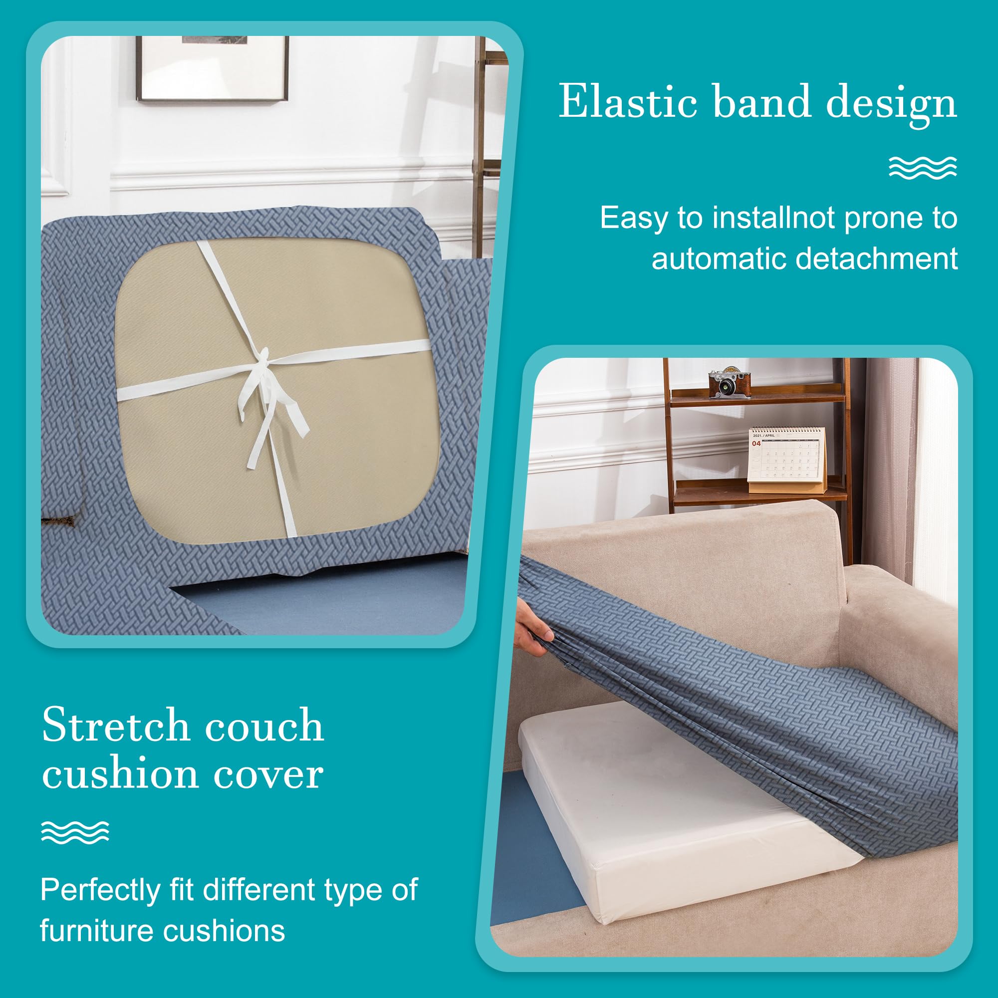 BIETYONE easy-care, machine-washable cushion cover keeps outdoor cushions clean.
