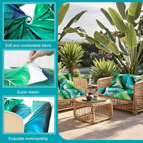 BIETYONE elastic cushion cover hugs cushions for a neat look