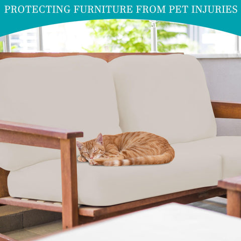 BIETYONE beige cushion cover is machine washable for easy care