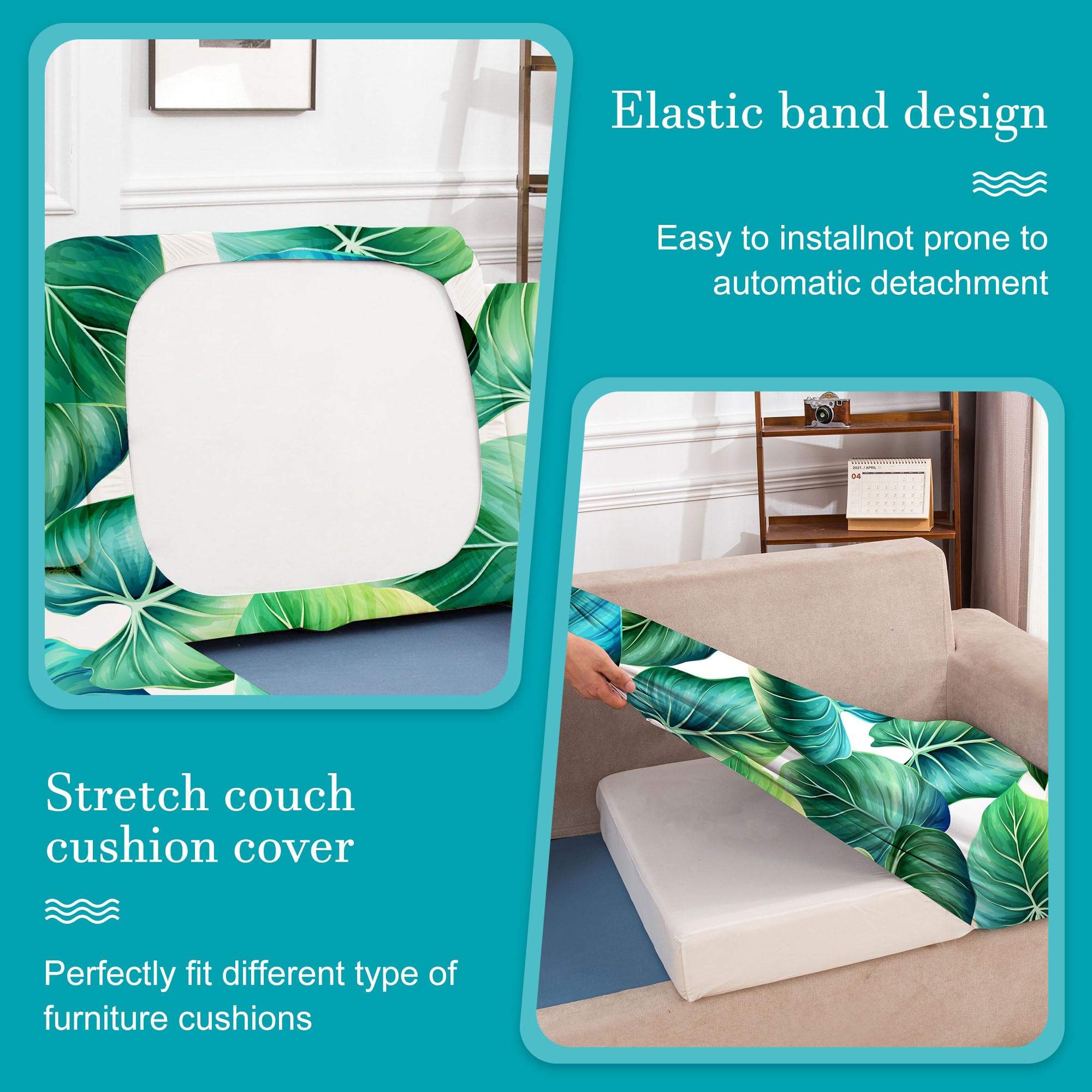 BIETYONE machine-washable cushion cover makes outdoor care easy